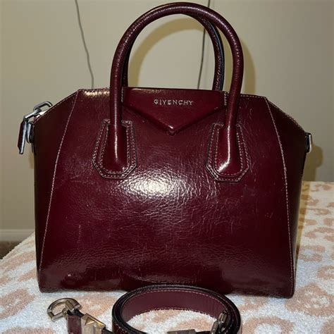 givenchy antigona bordeaux|Givenchy antigona shopper.